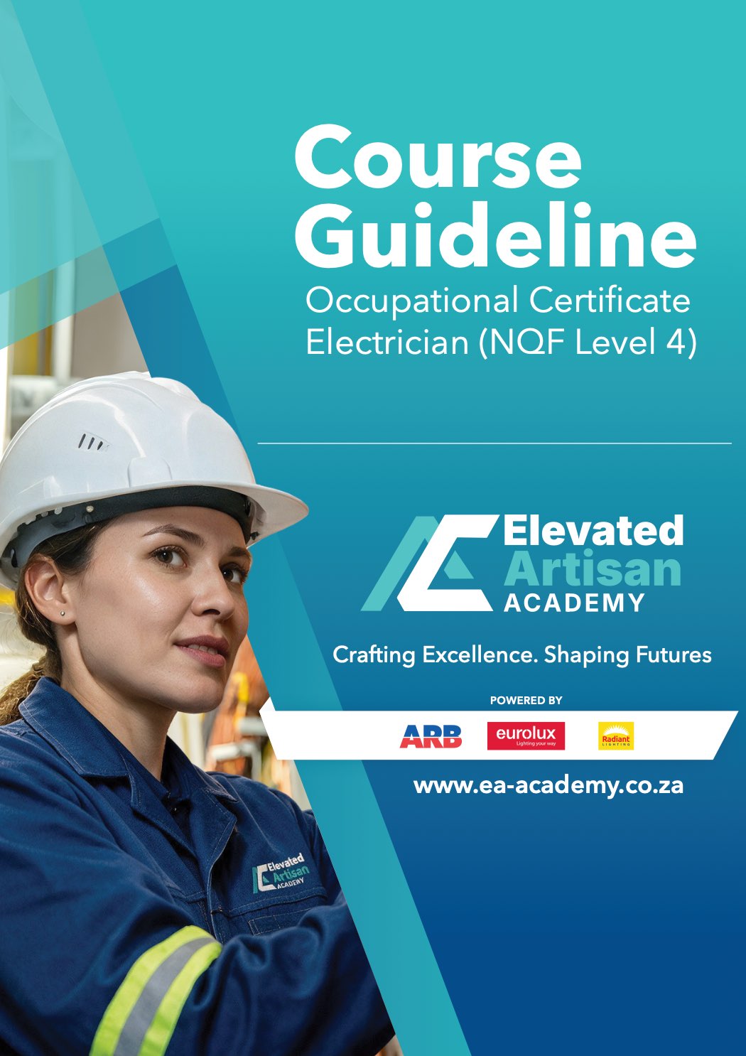 Course Guideline: Occupational Certificate Electrician (NQF Level 4) brochure cover